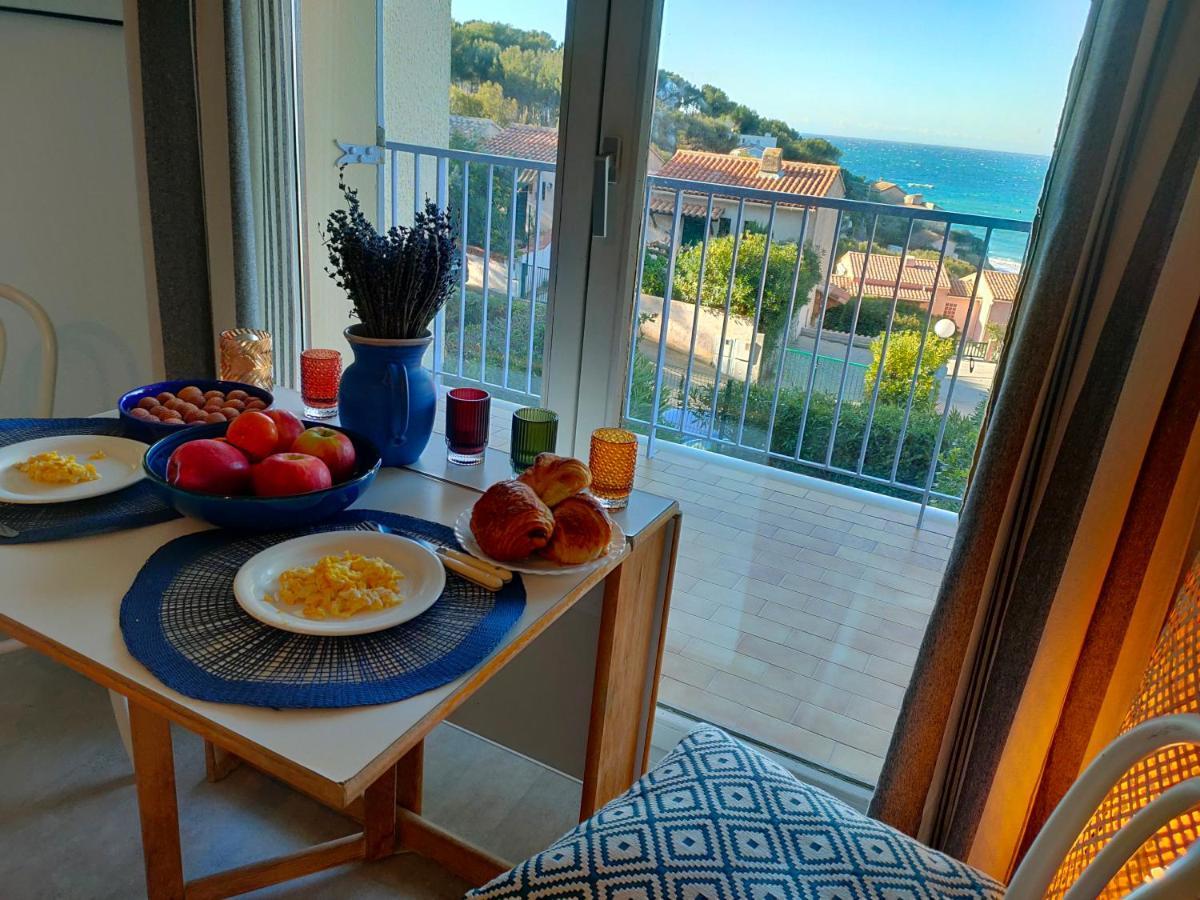 Appartement Avec Terrasse Vue Mer, Proximite Plage, Place Parking Sanary-sur-Mer Exterior foto